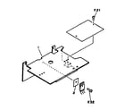 Canon PC 15/25 figure 910 dc power supply pcb assembly diagram