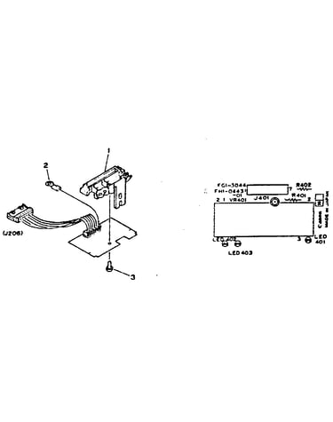 Figure 963 display panel pcb assembly