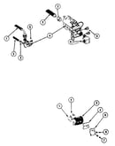 Tub liner-water valve