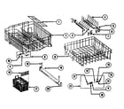 Jenn-Air DU451 motor assembly-pump motor diagram