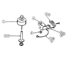 Kenmore 19995(1988) float assembly diagram