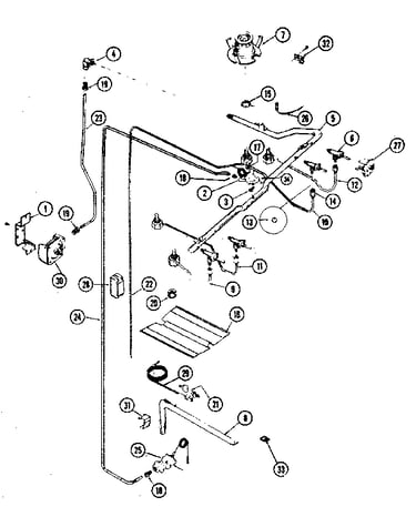 Burner section