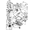 Kenmore 1162645087 base assembly diagram