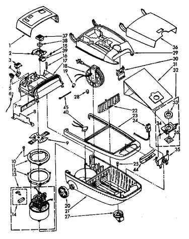 Vacuum cleaner parts