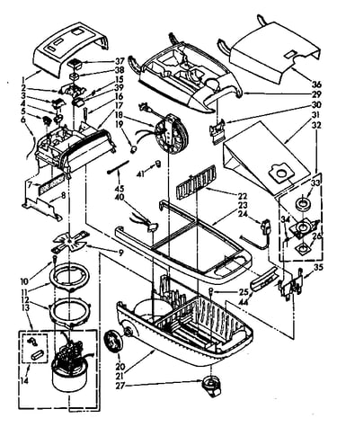 Vacuum cleaner parts