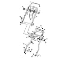Craftsman 536816702 handle assembly diagram