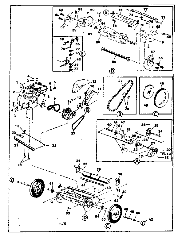 Reel assembly