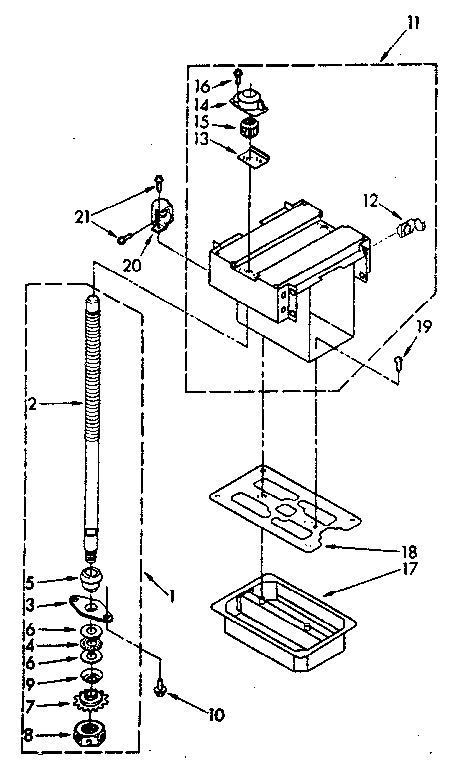 Powerscrew and ram parts