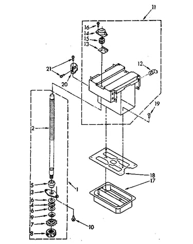 Powerscrew and ram parts