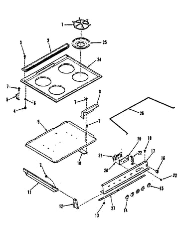 Main top section