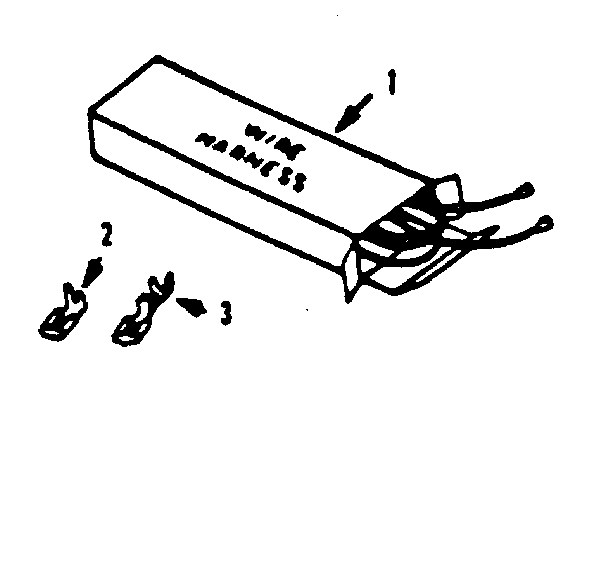 WIRE HARNESS AND COMPONENTS