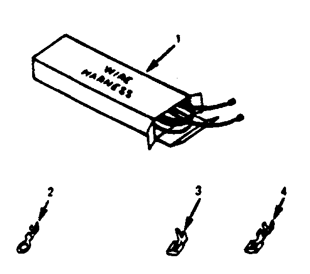 WIRE HARNESS AND COMPONENTS