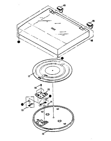 Dust cover and turntable