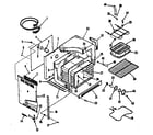 Kenmore 9114558812 body section diagram