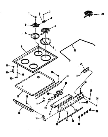 Main top section