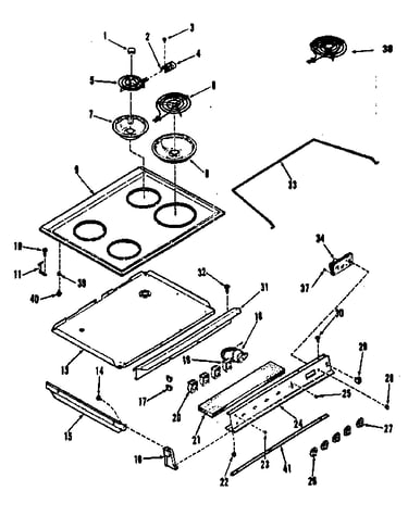 Main top section