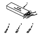 Kenmore 9114638810 wire harnesses and options diagram