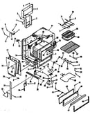 Oven body section