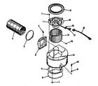 Kenmore 9114698810 blower section diagram