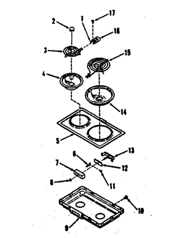 Elec range/opt elec coil module kit 4998521/4998621