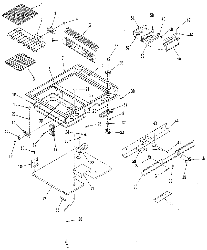 Main top section
