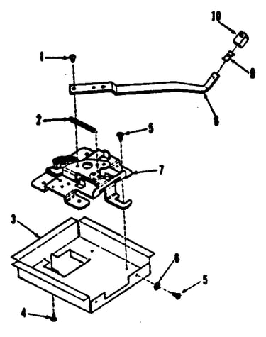 Door lock section