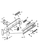 Backguard section