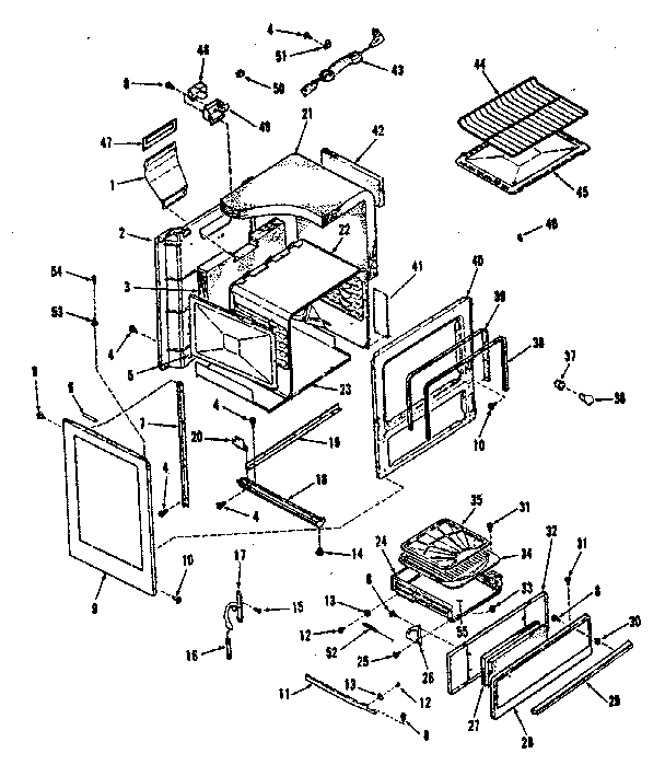 Lower body section