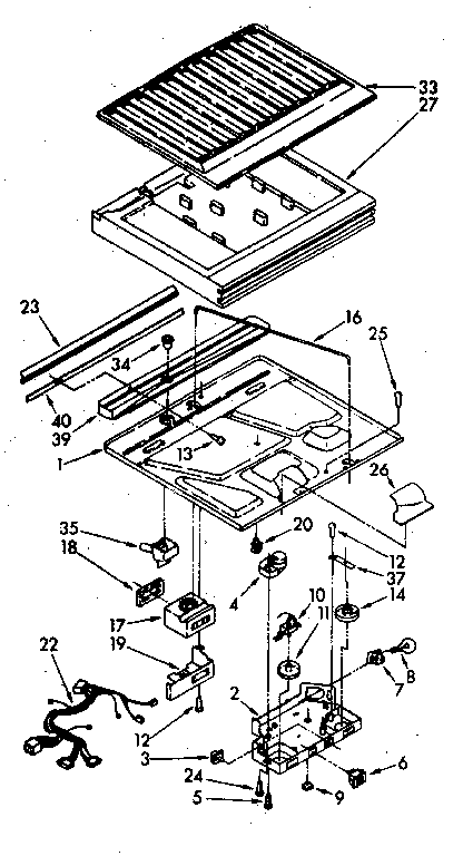 Compartment separator