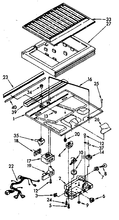 Compartment separator