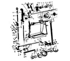 Kenmore 158220 presser bar and shuttle assembly diagram