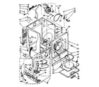 Kenmore 11087467810 cabinet parts diagram