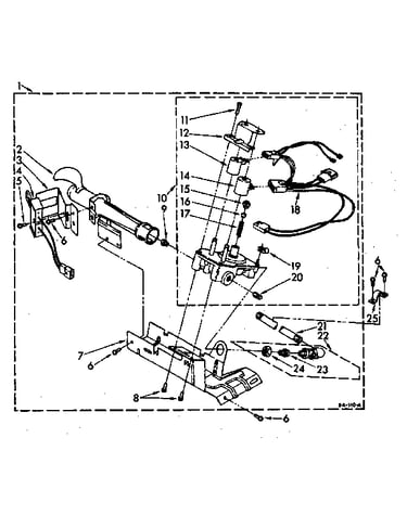 694670 burner assembly