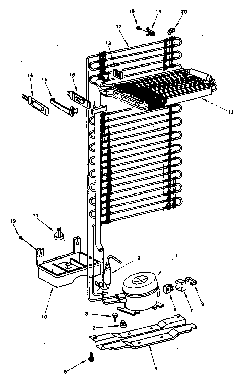 Cooling unit parts