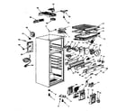 Kenmore 5648680280 cabinet parts diagram