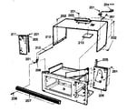Kenmore 7218815180 cabinet parts diagram