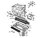 Kenmore 7218815180 grill and duct parts diagram