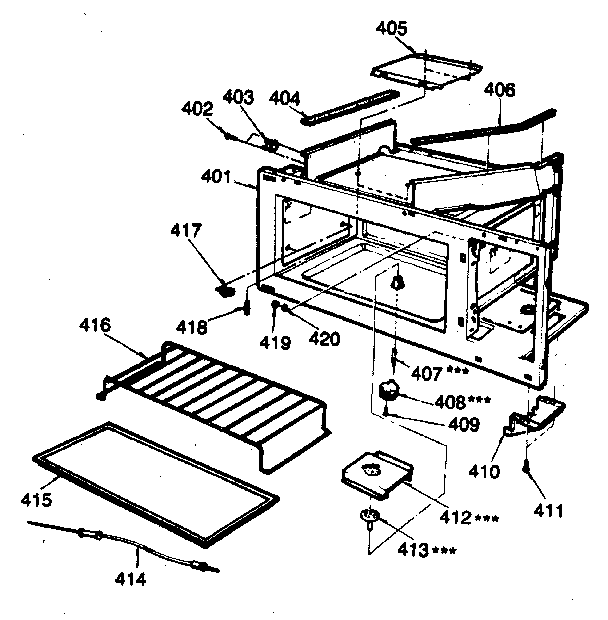 Cavity parts