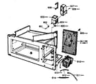Kenmore 7218815180 microwave parts diagram