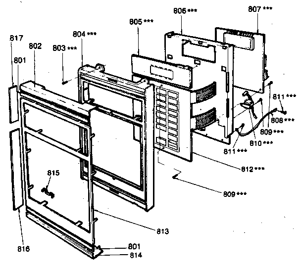 Control panel parts