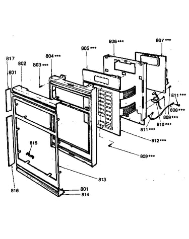 Control panel parts