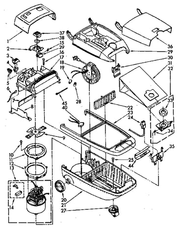 Vacuum cleaner parts