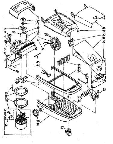 Vacuum cleaner parts