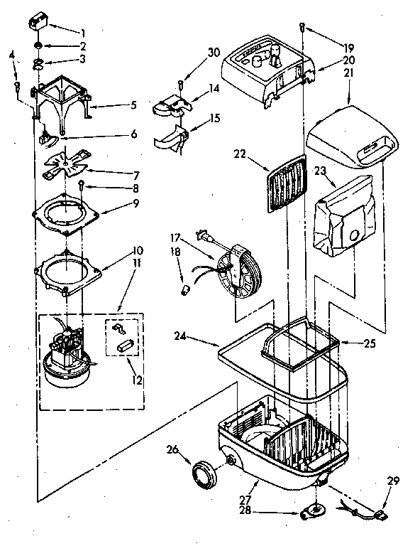 Vacuum cleaner parts