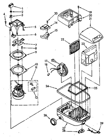 Vacuum cleaner parts