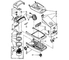 Kenmore 1162835581 vacuum cleaner parts diagram