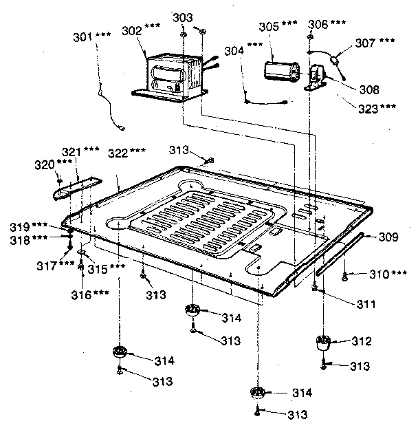 MICROWAVE PARTS