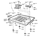 Kenmore 7218831380 microwave parts diagram