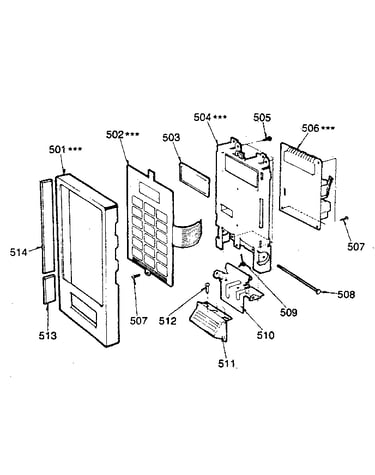 Control panel parts