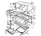 Kenmore 7218852580 cabinet parts diagram